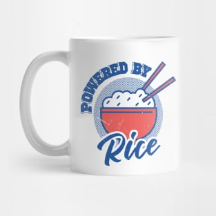 Powered By Rice Asian Food Lover, Japanese Cuisine Mug